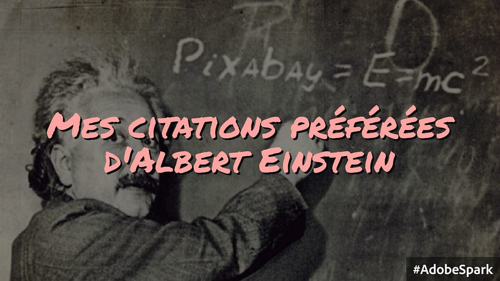Citation Einstein