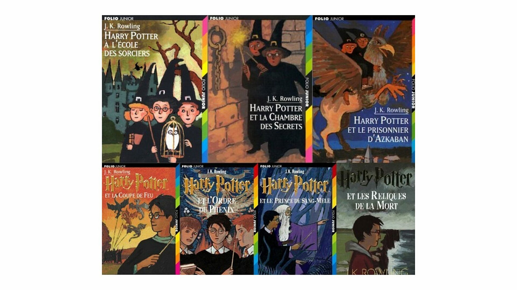Harry potter tome 1 a 7