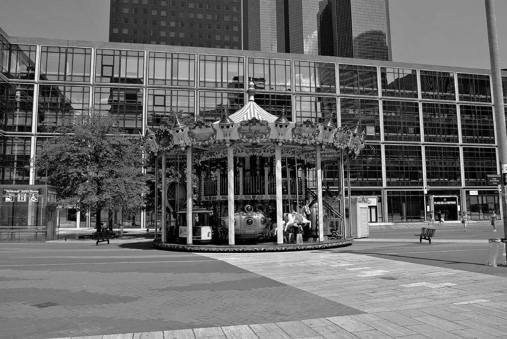 Natalee fait sa…street photographer ! 3 manege nb