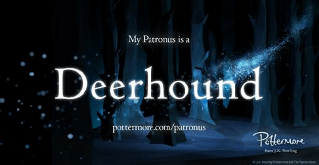 Découvre quel est ton patronus avec Pottermore 1 Patronus
